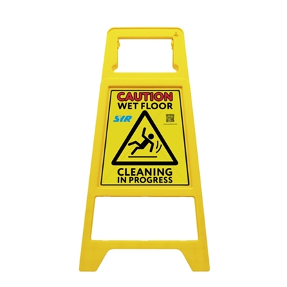 Picture of SafeGuard Wet Floor-Cleaning in Progress Safety Sign