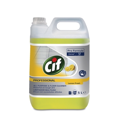 Picture of 7517879 Cif Professional All Purpose Cleaner Lemon 5 Litre