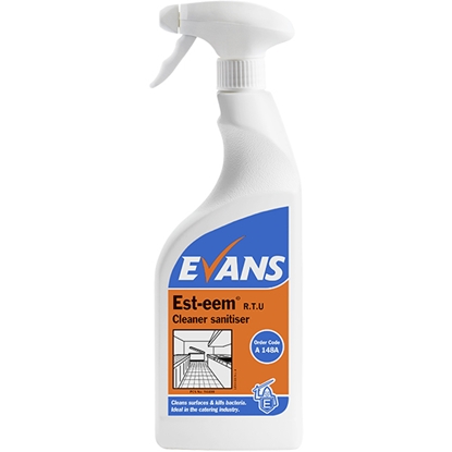 Picture of EVANS EST-EEM (6X750ML) KITCHEN SANITISER/CLEANER