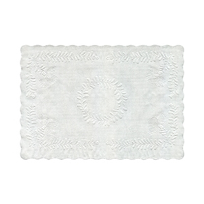 Picture of ETP-16 Embossed White Tray Papers 12" x 16" (1000)