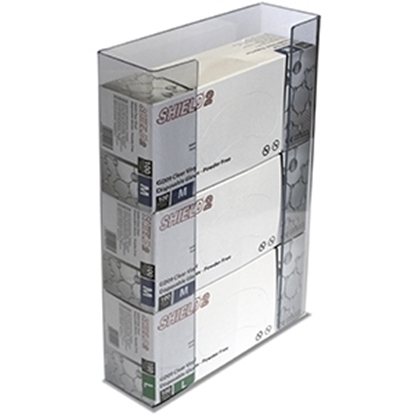Picture of Triple Glove Holder [White Plastic]