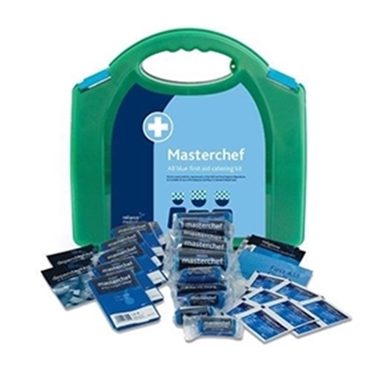 Picture of HSE 10 PERSON PREMIUM ALL BLUE- CATERING/KITCHEN FIRST AID KIT