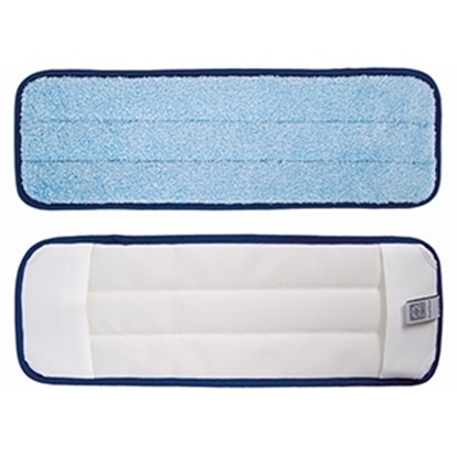 Picture of Blue Microfibre Flat Mop 43cm