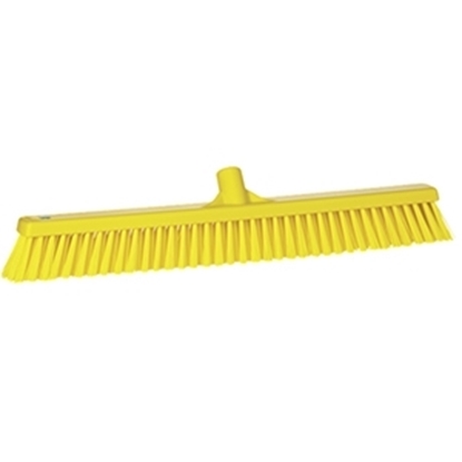 Picture of Broom Soft/Hard Bristles 610MM YELLOW