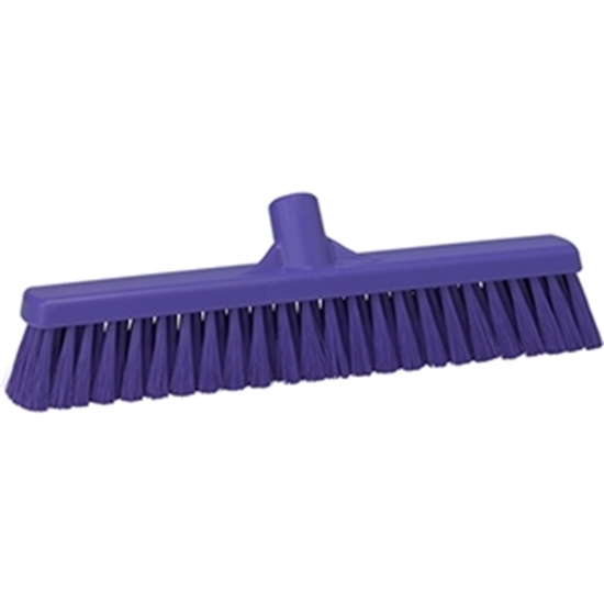 Picture of Vikan Broom Head Soft-Hard Bristles 410MM PURPLE