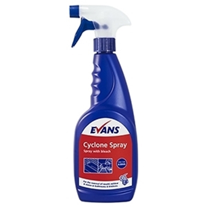 Picture of EVANS CYCLONE SPRAY BLEACH ( 12 x 750ml)