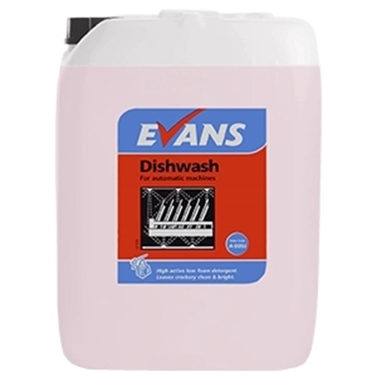 Picture of EVANS DISHWASH DETERGENT 20LTR