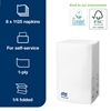 Picture of Tork 10840 N4 Xpressnap® White Dispenser Napkin - CLEARANCE SALE