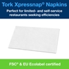 Picture of Tork 10840 N4 Xpressnap® White Dispenser Napkin - CLEARANCE SALE