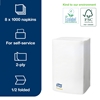 Picture of Tork Xpressnap® N4 Extra Soft White Dispenser Napkin 2 ply - CLEARANCE SALE