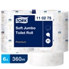 Picture of Tork 110275 T1 Soft Jumbo Toilet Roll Premium 2 Ply White