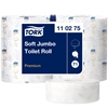 Picture of Tork 110275 T1 Soft Jumbo Toilet Roll Premium 2 Ply White