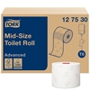 Picture of Tork 127530 T6  Mid-Size Toilet Roll Advanced 2 Ply White