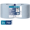 Picture of Tork W1/2 Wiping Paper Plus 2 Ply Blue Roll - CLEARANCE SALE