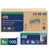 Picture of Tork 130082 W4 Industrial Heavy-Duty Wiping Paper 3 Ply Blue - CLEARANCE SALE