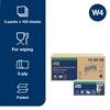 Picture of Tork 130082 W4 Industrial Heavy-Duty Wiping Paper 3 Ply Blue - CLEARANCE SALE