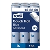 Picture of Tork 152250 C1 Couch Roll Advanced Blue 2 Ply