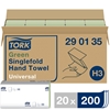 Picture of Tork Singlefold Hand Towel C Fold/ Z Fold 1 Ply Green - CLEARANCE SALE