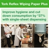 Picture of Tork Reflex™ M3 Wiping Paper Plus 2 Ply White