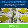 Picture of Tork Premium LinStyle® Pistachio Dinner Napkin 1/4 Folded 1 Ply