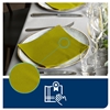 Picture of Tork Premium LinStyle® Pistachio Dinner Napkin 1/4 Folded 1 Ply