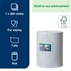 Picture of Tork 530237 Heavy-Duty Cleaning Cloth 1 Ply Blue - CLEARANCE SALE