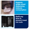 Picture of Tork H2 Xpress® Multifold Hand Towel Dispenser Black