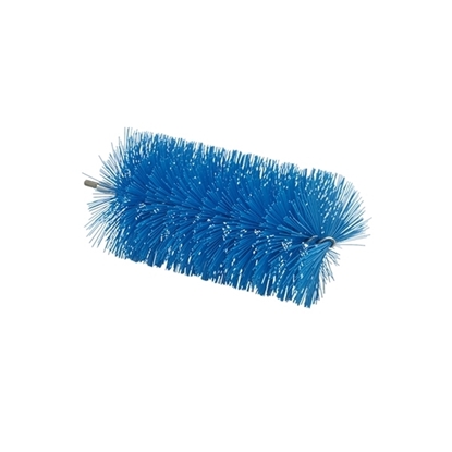 Picture of Vikan 53913 Tube Brush Flexible 200 mm Blue Medium Bristles