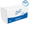 Picture of Scott 6669 Xtra Hand Towels Interfolded 1 Ply- White Medium