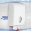 Picture of 6945 AQUARIUS FOLDED WHITE HAND TOWEL DISPENSER