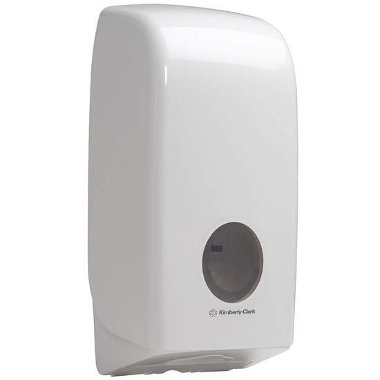 Picture of 6946 Kimberly Clark Professional Aquarius (Folded) Toilet Tissue Dispenser- White