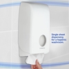 Picture of 6946 Kimberly Clark Professional Aquarius (Folded) Toilet Tissue Dispenser- White