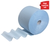 Picture of Wypall L10 Wipers for Surfaces 1 ply Blue Jumbo Roll - CLEARANCE SALE