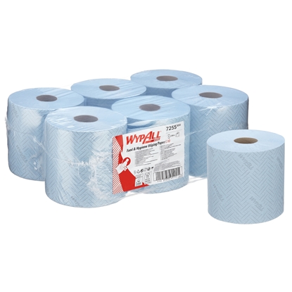Picture of L10 WypAll Centre Feed 800 Sheet Blue (6)