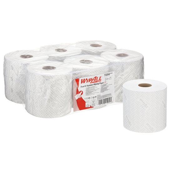 Picture of 7256 L10 WYPALL CENTRE FEED 800 SHEET WHITE[6]