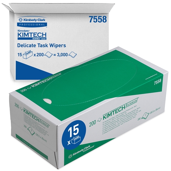 Picture of 7558 KMITECH SCIENCE DELICATE TASK WIPES 15X200