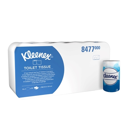 Picture of Kleenex 8477 Toilet Rolls- Small White