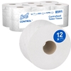 Picture of Kimberly Clark 8591 Scott Control Toilet Roll White- Centrefeed Roll