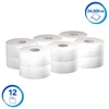 Picture of Kimberly Clark 8614 Scott Toilet Tissue Jumbo White 76mm (3" Core) 2 Ply- 12 White Rolls