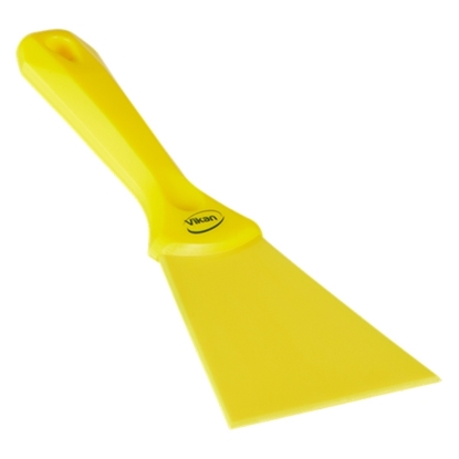 Picture of Vikan Nylon Scraper with Threaded Handle 100MM YELLOW