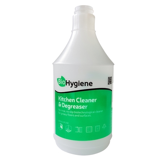 Picture of BioHygiene Kitchen Cleaner & Degreaser Screen Printed Empty Bottle 750ml