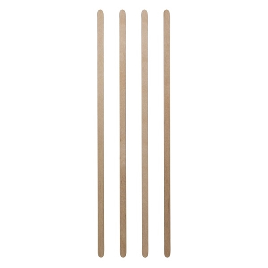 Picture of Disposable Wooden Drinks Stirrer 190mm- FSC 100% Certified Birchwood