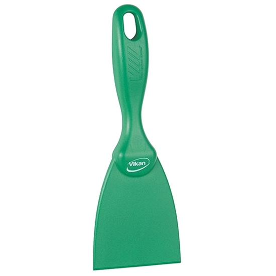 Picture of Vikan Hand Scraper Metal Detectable 75mm Green