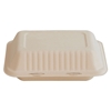 Picture of Eco-Fibre Compostable Large Food Box 225mm x165mm - 250 per case - CLEARANCE SALE