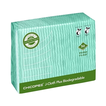 Picture of Chicopee J-Cloth Plus Biodegradable & Compostable Green