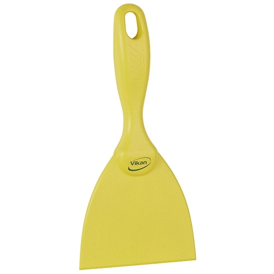 Picture of Vikan Metal Detectable Hand Scraper 102mm - Yellow