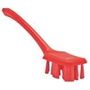 Picture of Vikan UST Hand Brush with Long Handle Hard Bristles 395MM RED