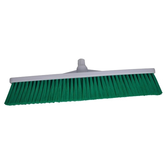 Picture of Large Heavy Duty Soft Broom Head (push on) 50cm- Green