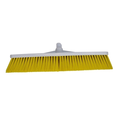 Picture of Large Heavy Duty Soft Broom Head (push on) 50cm- Yellow