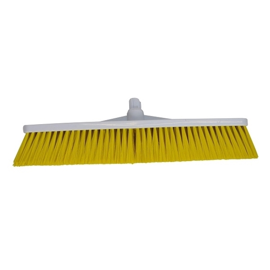 Picture of Large Heavy Duty Soft Broom Head (push on) 50cm- Yellow